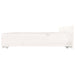 Cadru de pat cu sertare King Size, alb, 150x200 cm - WALTI WALTI