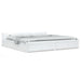 Cadru de pat cu sertare Super King, alb, 180x200 cm - WALTI WALTI