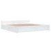 Cadru de pat cu sertare Super King, alb, 180x200 cm - WALTI WALTI