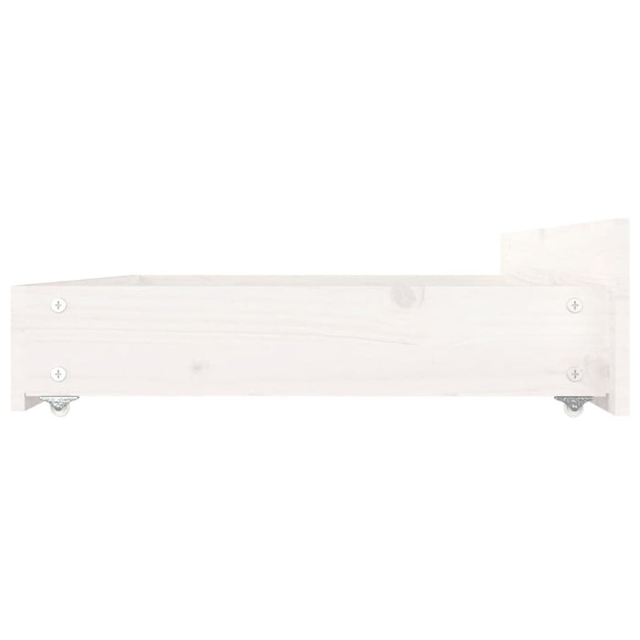 Cadru de pat cu sertare Super King, alb, 180x200 cm - WALTI WALTI