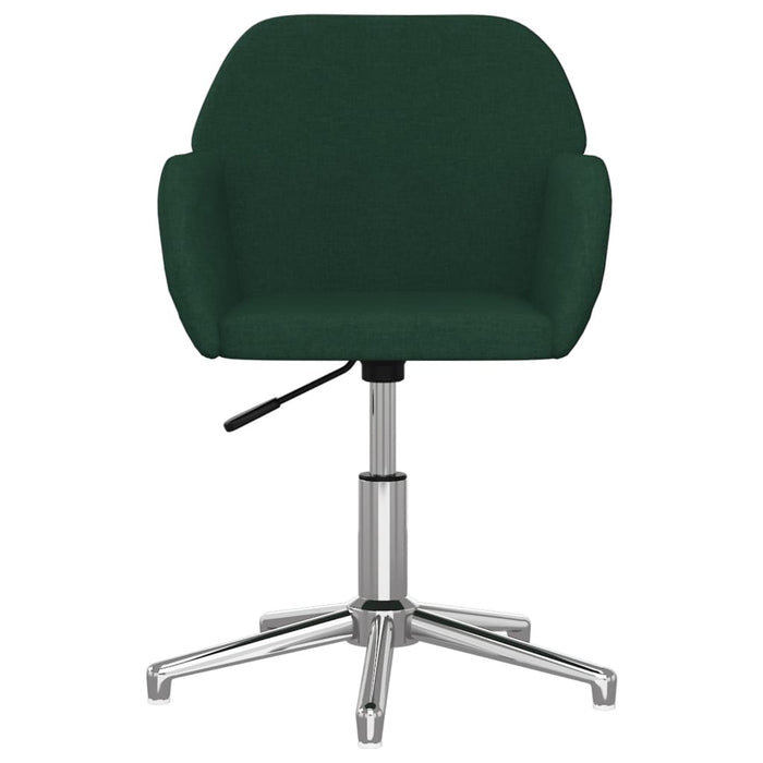 Scaune de bucătărie pivotante, 2 buc., verde închis, catifea - WALTI WALTI