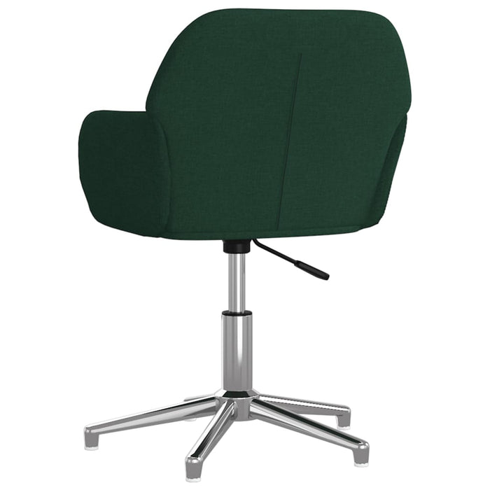Scaune de bucătărie pivotante, 2 buc., verde închis, catifea - WALTI WALTI
