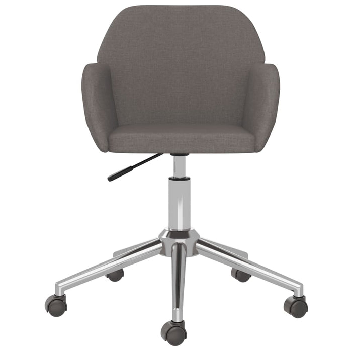 Scaune de bucătărie pivotante, 2 buc., gri închis, textil - WALTI WALTI