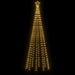 Brad de Crăciun conic, 310 LED-uri, alb cald, 100x300 cm - WALTI WALTI