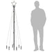 Brad de Crăciun, 108 LED-uri alb rece, 180 cm, cu țăruș - WALTI WALTI