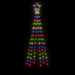 Brad de Crăciun, 108 LED-uri multicolore, 180 cm, cu țăruș - WALTI WALTI