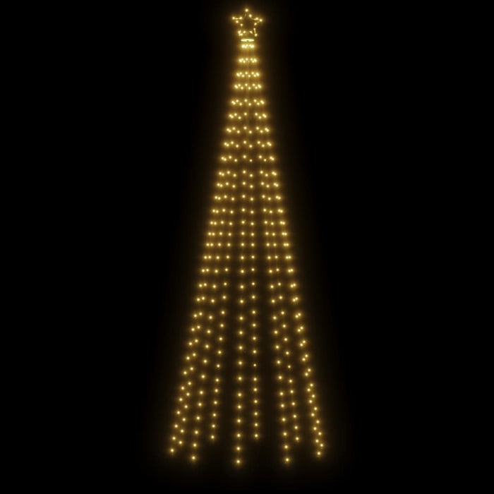 Brad de Crăciun, 310 LED-uri, alb cald, 300 cm, cu țăruș - WALTI WALTI