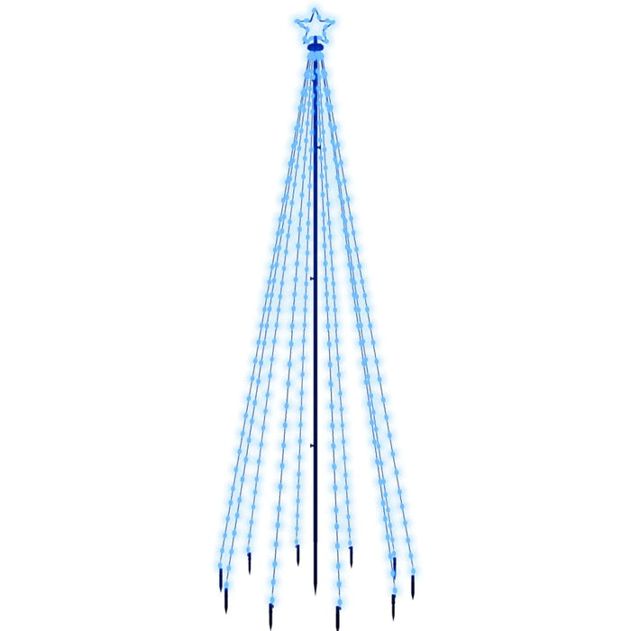 Brad de Crăciun, 310 LED-uri albastre, 300 cm, cu țăruș WALTI