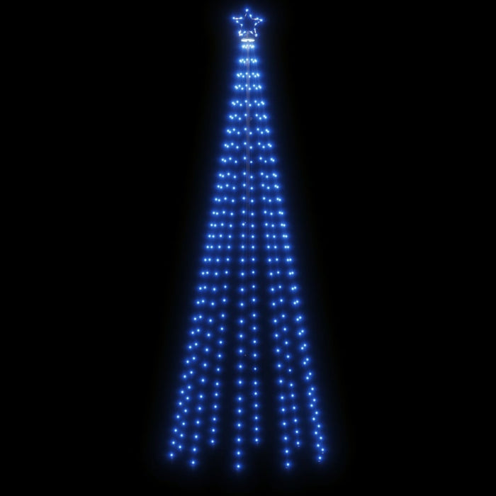 Brad de Crăciun, 310 LED-uri albastre, 300 cm, cu țăruș WALTI