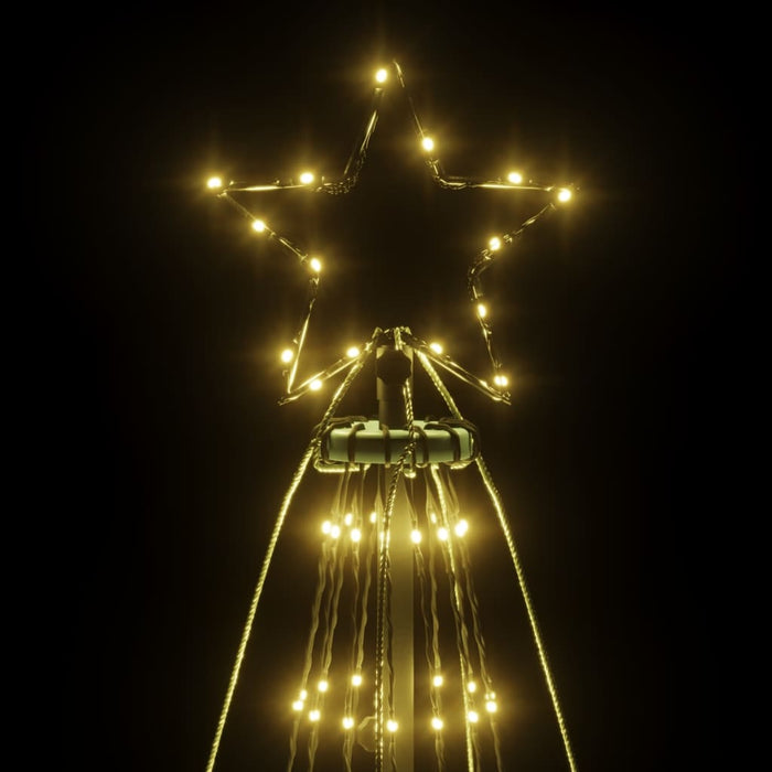 Brad de Crăciun cu țăruș, 1134 LED-uri, alb cald, 800 cm WALTI