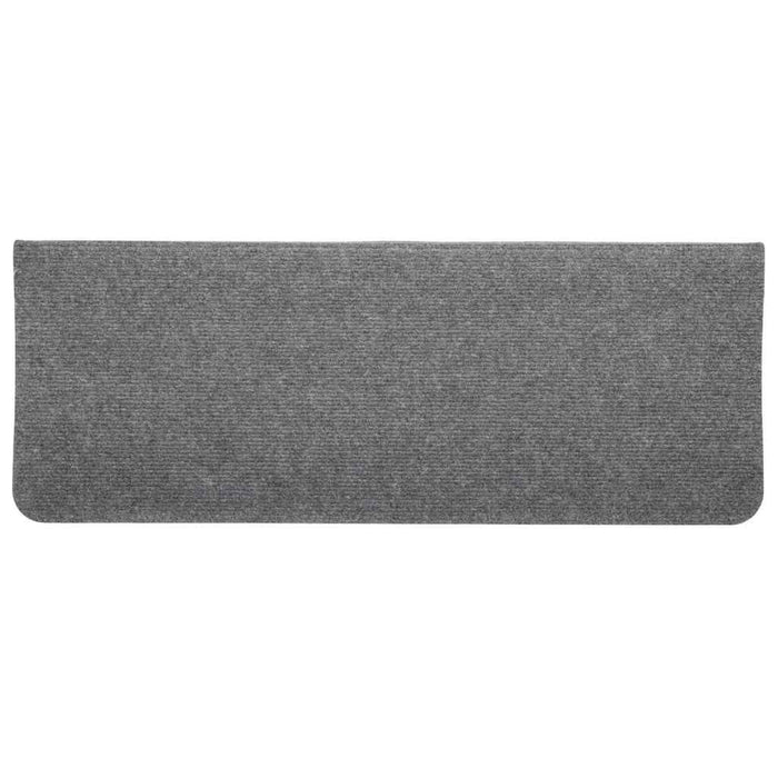 Covorașe scări autoadezive, 15 buc., gri, 65x24,5x3,5 cm - WALTI WALTI