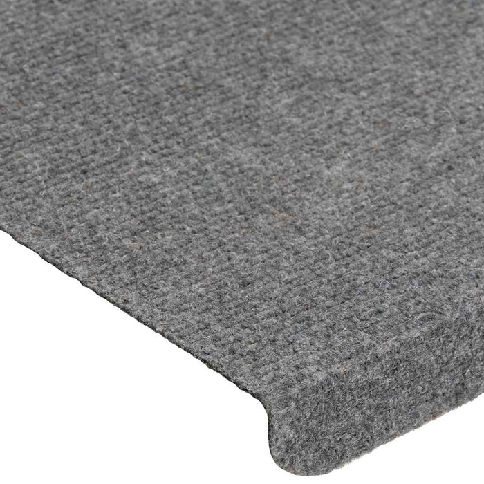 Covorașe scări autoadezive, 15 buc., gri, 65x24,5x3,5 cm - WALTI WALTI