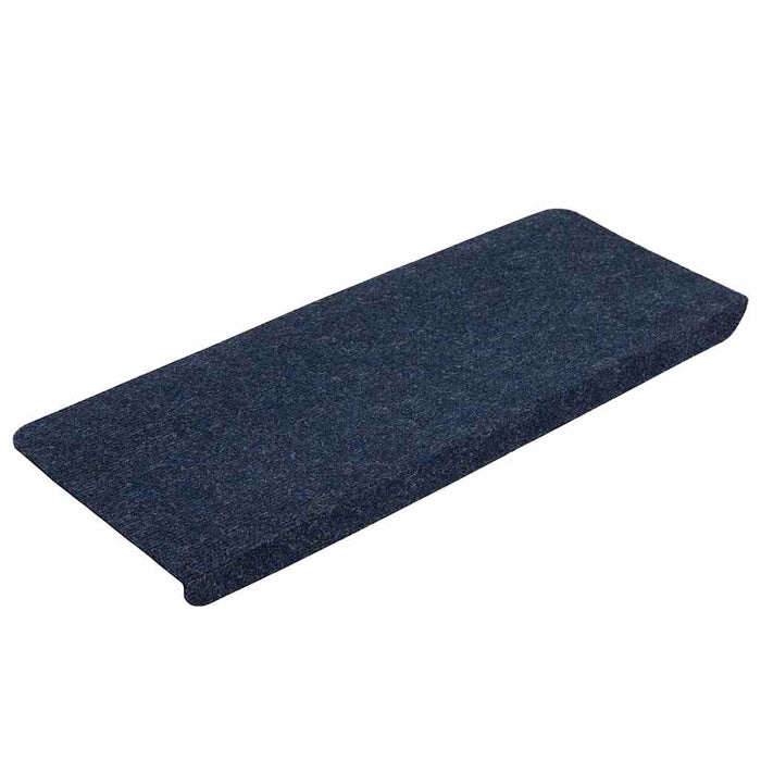 Covorașe scări autoadezive, 15 buc., albastru, 65x24,5x3,5 cm - WALTI WALTI