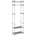 Suport de haine cu 3 niveluri, argintiu, 59x29x192 cm, aluminiu - WALTI WALTI