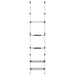 Raft telescopic de grădină cu 3 rafturi, argintiu, aluminiu - WALTI WALTI