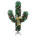 Cactus de Crăciun cu suport și LED, verde, 180 cm, PVC - WALTI WALTI