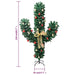 Cactus de Crăciun cu suport și LED, verde, 210 cm, PVC - WALTI WALTI