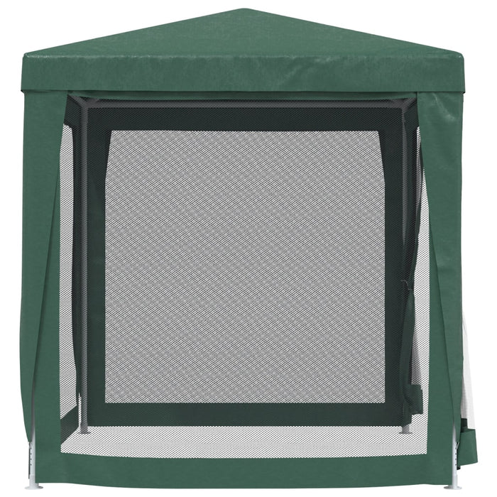 Cort de petrecere cu 4 pereți din plasă, verde, 2x2 m, HDPE - WALTI WALTI