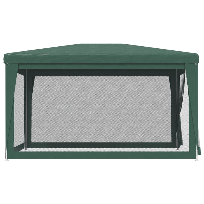 Cort de petrecere cu 4 pereți din plasă, verde, 3x4 m, HDPE - WALTI WALTI