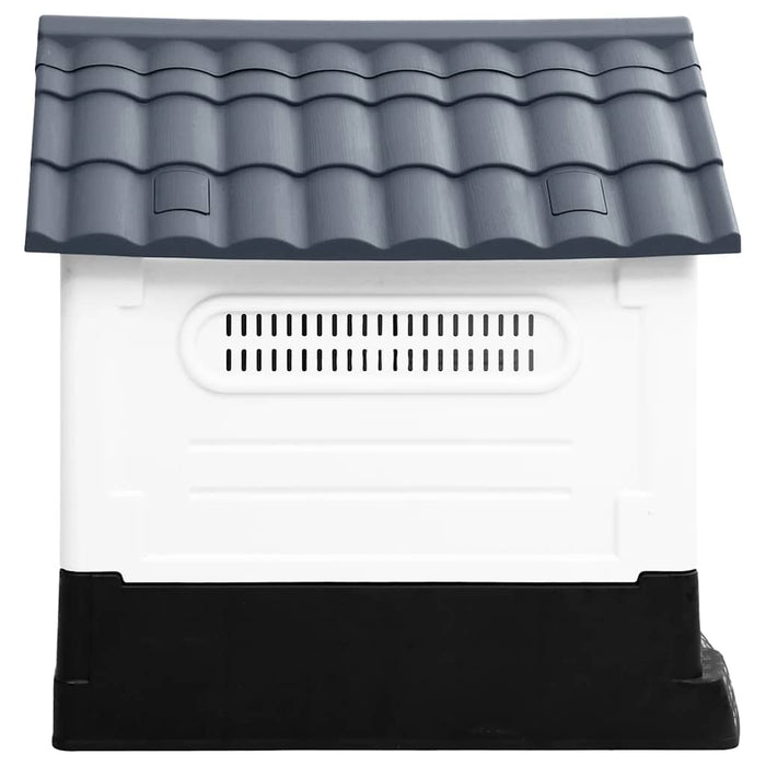 Cușcă pentru câini gri 57x68x66 cm polipropilenă WALTI