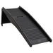 Rampă pliabilă pentru câini, negru, 153x40x12,5 cm, plastic - WALTI WALTI
