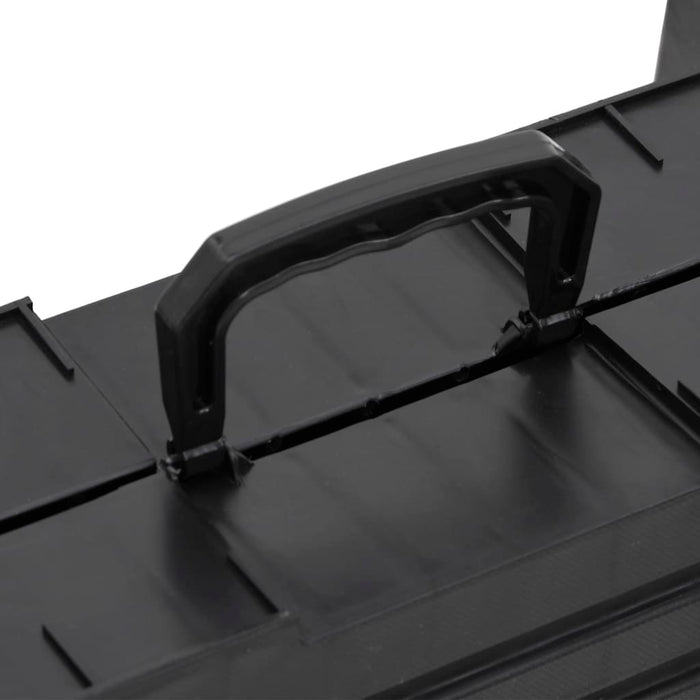Rampă pliabilă pentru câini, negru, 153x40x12,5 cm, plastic - WALTI WALTI