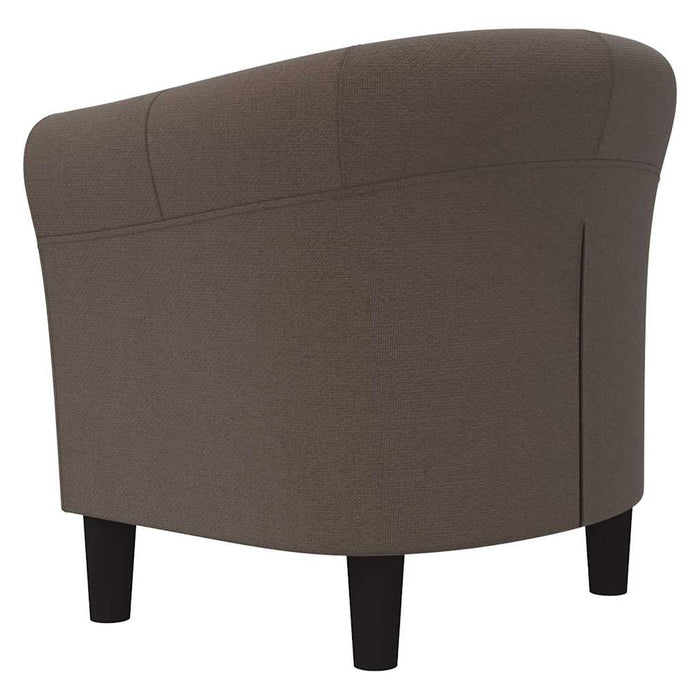 Fotoliu, gri taupe, material textil WALTI
