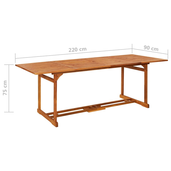 Set mobilier de grădină cu perne, gri, 9 piese WALTI