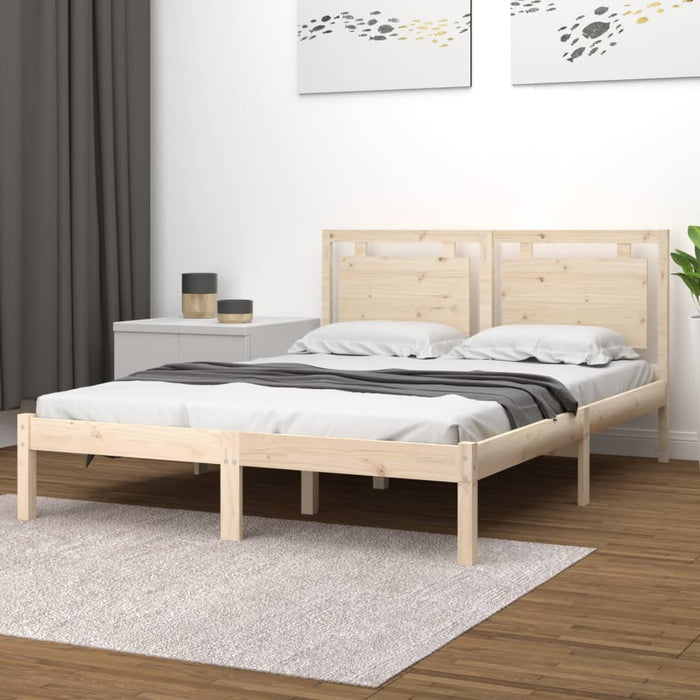 Cadru de pat Super King, 180x200 cm, lemn masiv WALTI