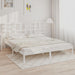 Cadru de pat Super King, alb, 180x200 cm, lemn masiv - WALTI WALTI