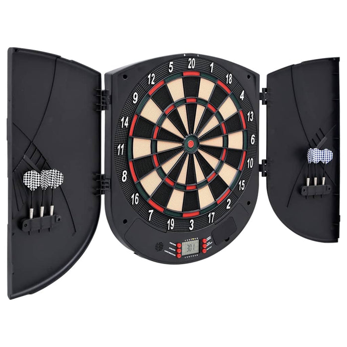Placă electrică de darts cu săgeți din polipropilenă neagră - WALTI WALTI