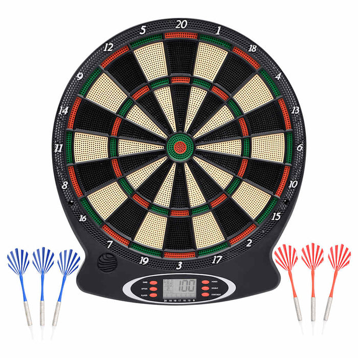 Placă electrică de darts cu săgeți din polipropilenă neagră - WALTI WALTI