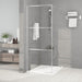 Paravan duș walk-in argintiu 80x195 cm sticlă ESG transparentă - WALTI WALTI