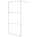 Paravan duș walk-in argintiu 100x195 cm sticlă ESG transparentă - WALTI WALTI