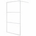 Paravan duș walk-in argintiu 115x195 cm sticlă ESG transparentă - WALTI WALTI