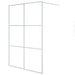 Paravan duș walk-in argintiu 140x195 cm sticlă ESG transparentă - WALTI WALTI