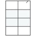 Perete cabină duș walk-in negru 140x195 cm sticlă ESG semi-mată - WALTI WALTI