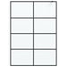 Perete cabină duș walk-in negru 140x195 cm sticlă ESG mată - WALTI WALTI