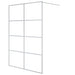 Paravan duș walk-in argintiu 140x195 cm sticlă ESG transparentă - WALTI WALTI