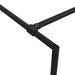 Paravan de duș walk-in negru 100x195 cm sticlă ESG transparentă - WALTI WALTI