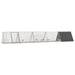 Cușcă pentru iepuri antracit 504,5x80,5x71 cm oțel galvanizat - WALTI WALTI