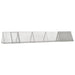 Cușcă pentru iepuri, gri, 504,5x80,5x71 cm, oțel galvanizat - WALTI WALTI