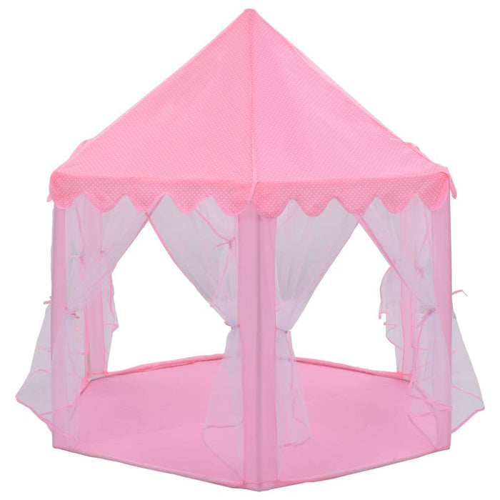 Cort de joacă Princess cu 250 de bile, roz, 133x140 cm WALTI