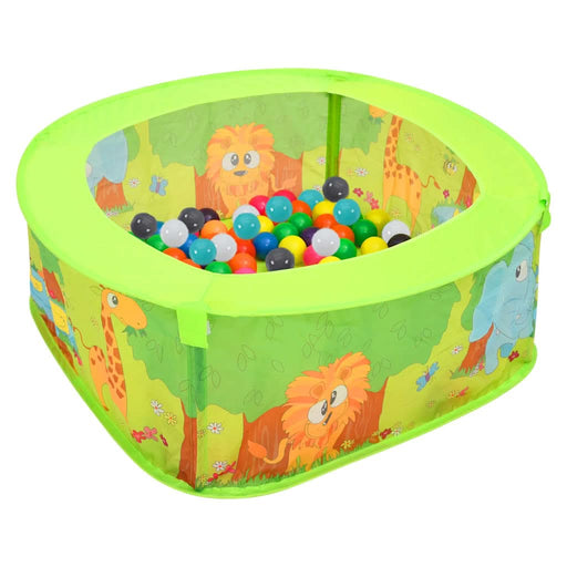 Piscină cu bile pentru copii, 300 de bile, 75x75x32 cm - WALTI WALTI