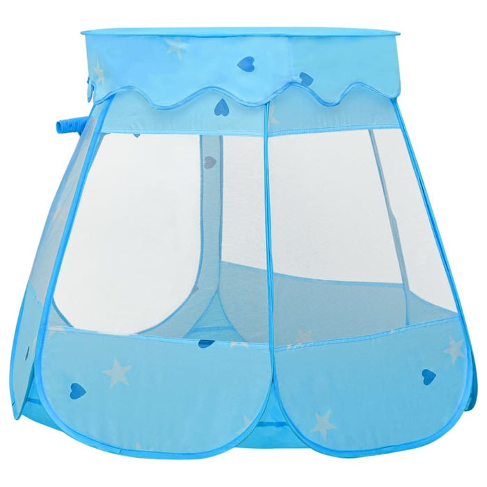 Cort de joacă pentru copii cu 250 bile, albastru, 102x102x82 cm - WALTI WALTI