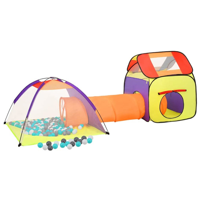 Cort de joacă pentru copii 250 bile, multicolor, 338x123x111 cm - WALTI WALTI