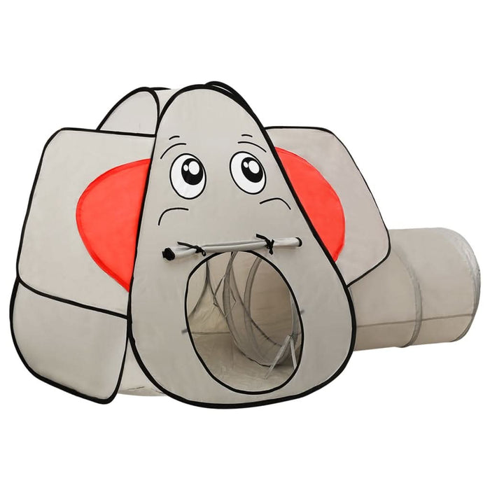 Cort de joacă elefant pentru copii 250 bile, gri, 174x86x101 cm - WALTI WALTI