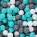 Cort de joacă elefant pentru copii 250 bile, gri, 174x86x101 cm - WALTI WALTI