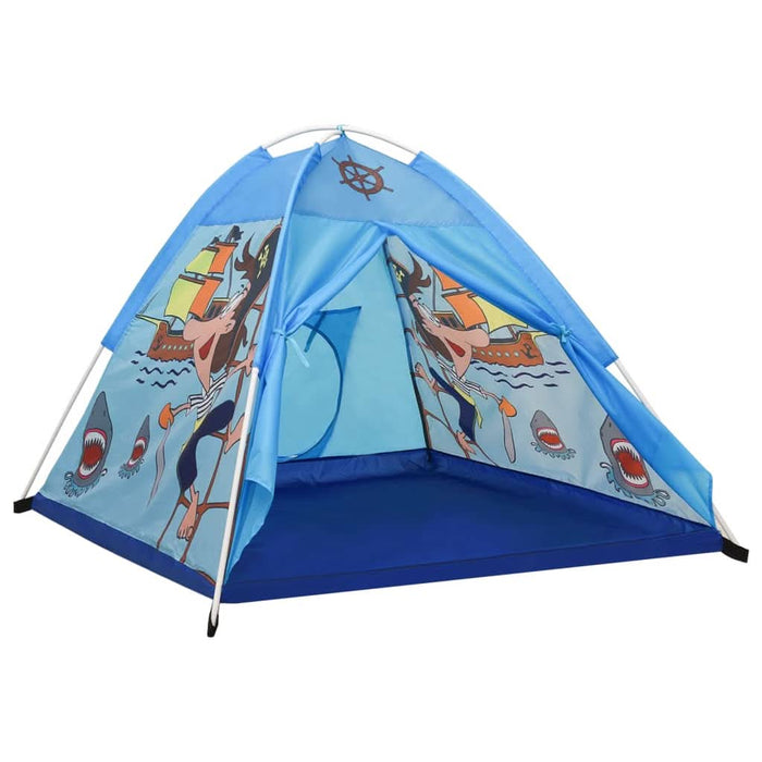 Cort de joacă pentru copii cu 250 bile, albastru, 120x120x90 cm - WALTI WALTI