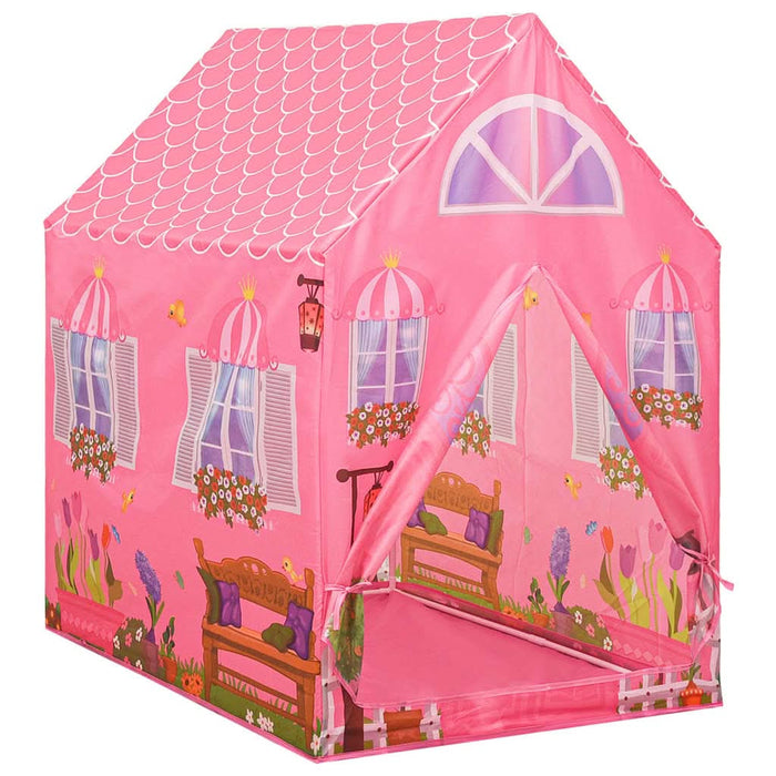 Cort de joacă pentru copii cu 250 bile, roz, 69x94x104 cm - WALTI WALTI